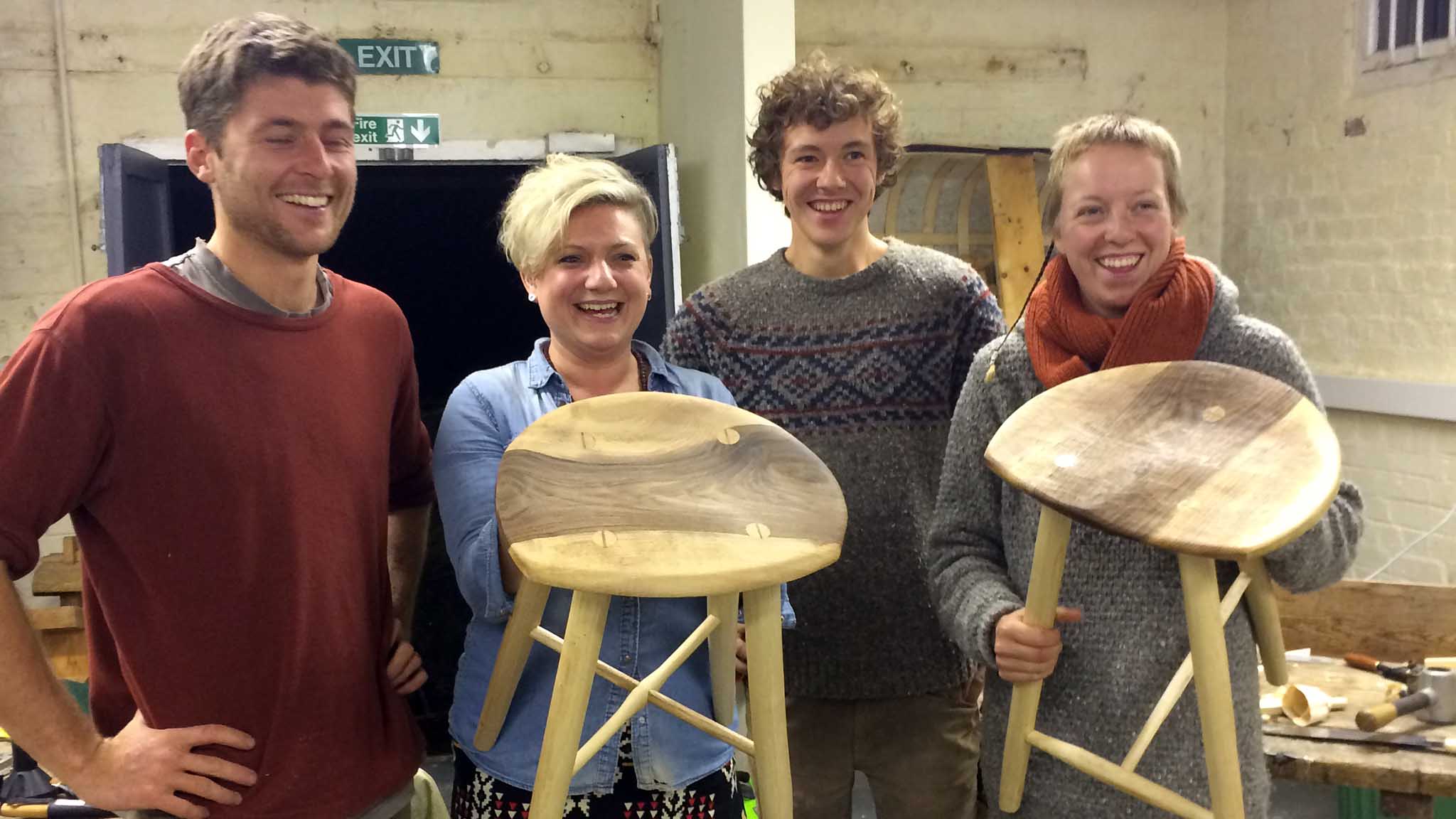 Ambrose Vevers Craft Revolution stool course