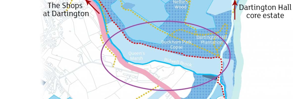 Queen's Marsh map