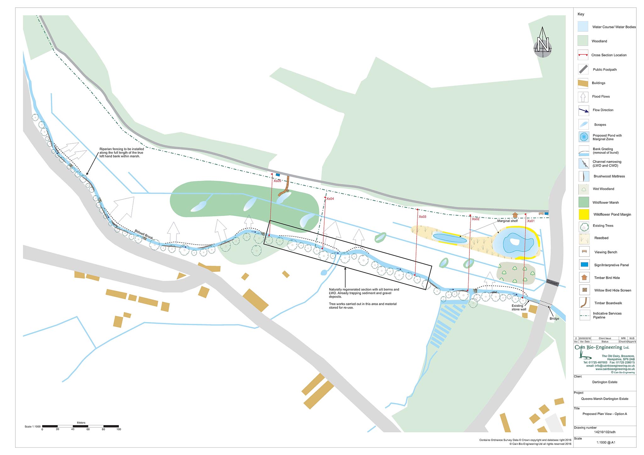 Proposed Plan View for Queen's Marsh development